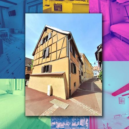 Gite 3 étoiles Les Tilleuls Colmar Esterno foto