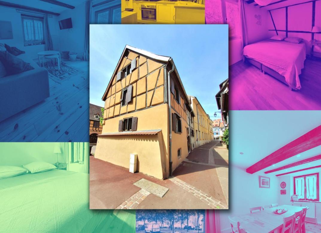 Gite 3 étoiles Les Tilleuls Colmar Esterno foto